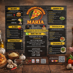 Pappers Menyer-Restaurang & Pizzeria