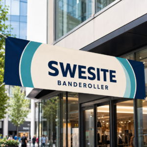 Banderoll med egen design – tryck för företag och event